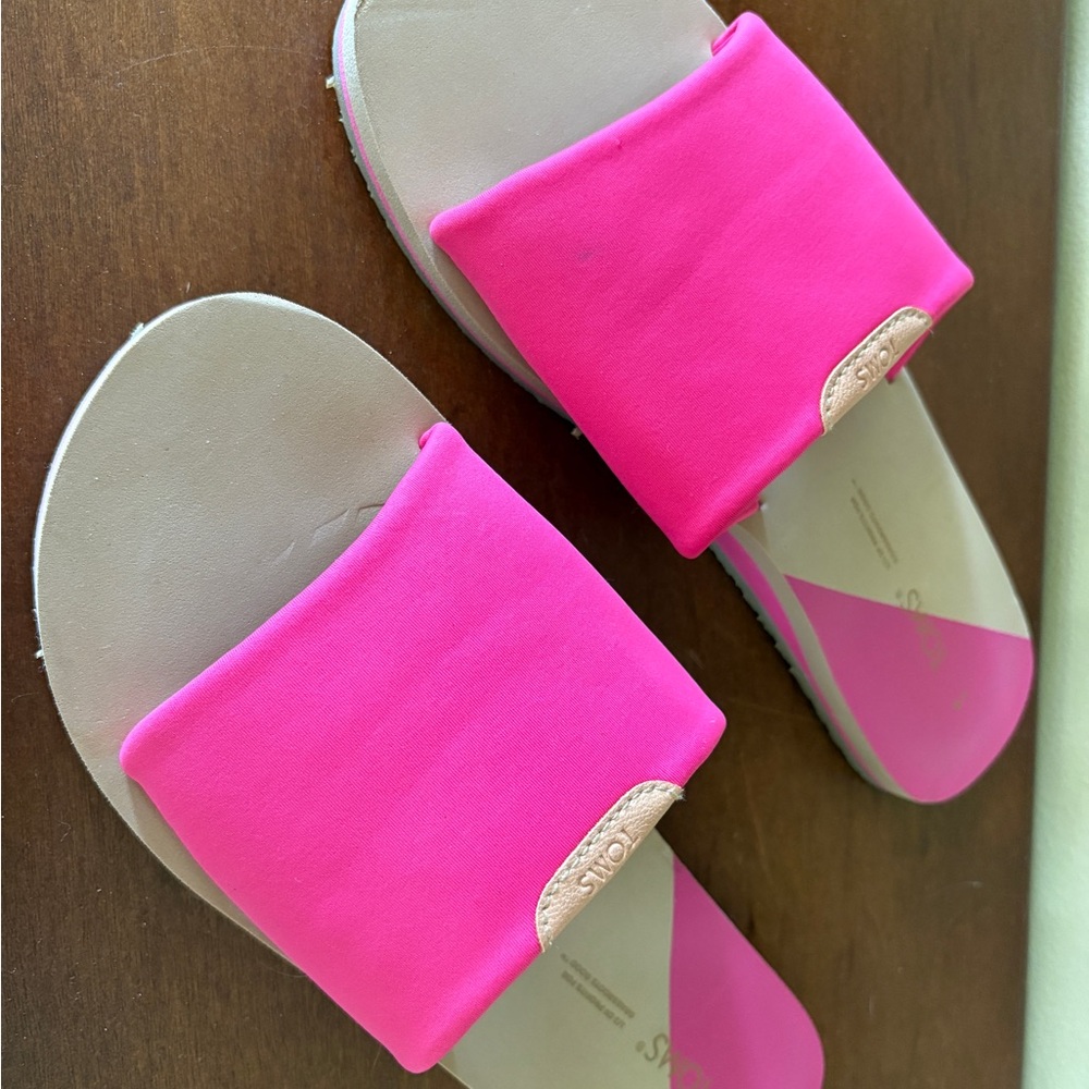 Pink Slide Sandals